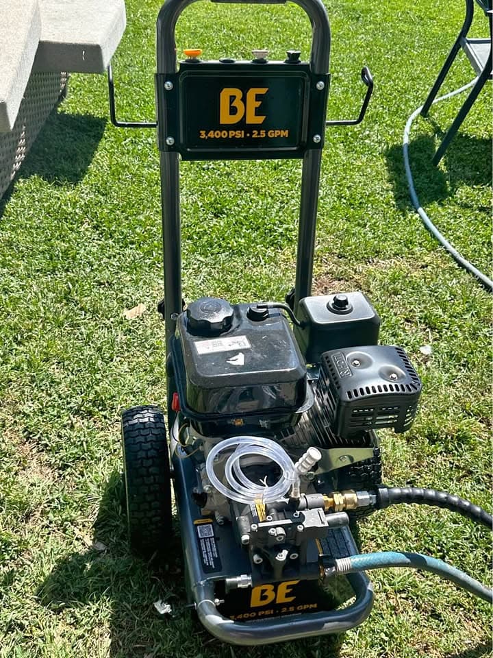 BE 3,400 PSI Gas Pressure Washer